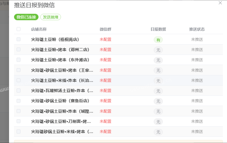 多开助手店铺日报数据怎么推送到微信群？ - 外卖社