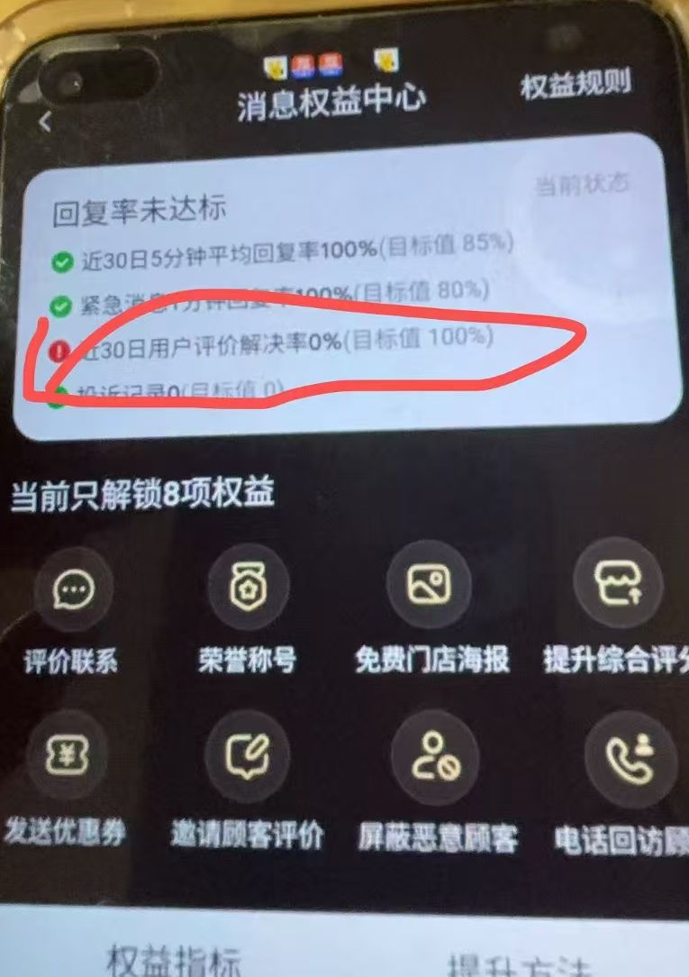 美团100%的回复率,老板怎么还说回复率不达标! - 外卖社